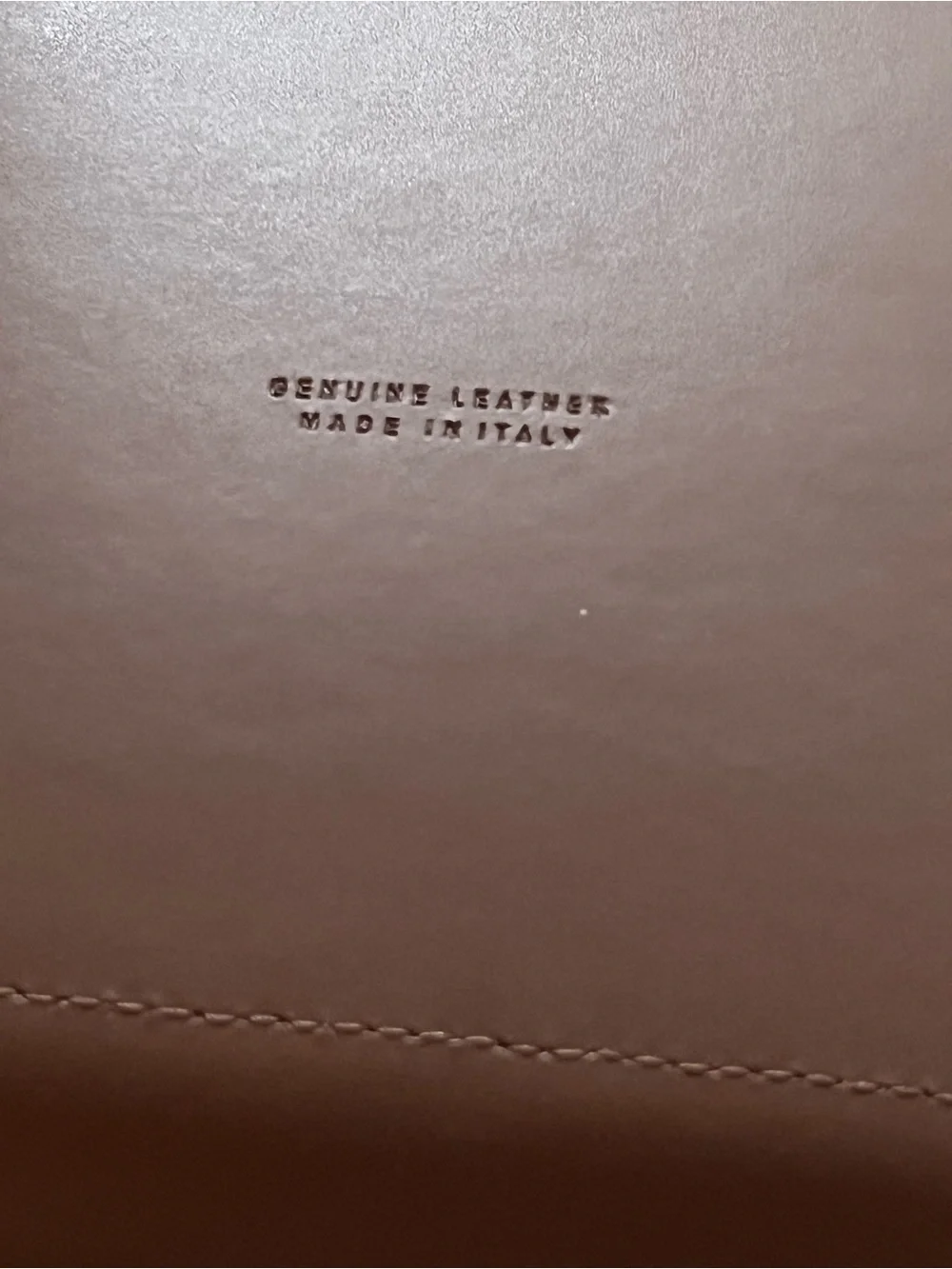 Garuglieri Italian Brown Leather Valet Tray
